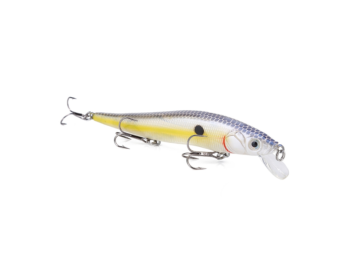 2026rebe-1pc Cebo Artificial Minnow Largo Lifelike Para Pesca Accesorio De Pesca (d)