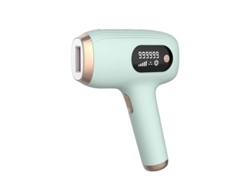 Depiladora de luz IPL con luz de enfriamiento y 5 niveles de potencia. Regalo de cumpleaños. 900.000 tratamientos. Gafas protectoras. Verde. Yizhood.
