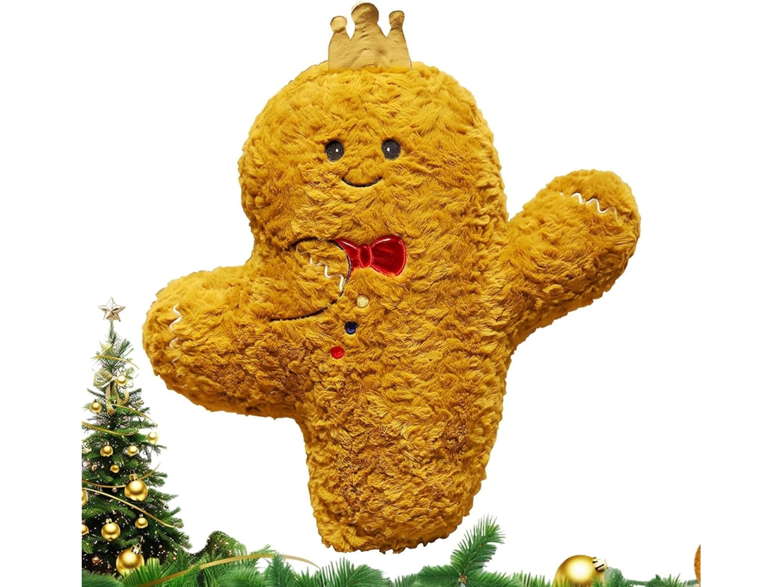 Peluche De Hombre De Jengibre, Cojines Para Árbol De Navidad Al Aire Libre, Para Novias, Niños.