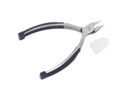 Tijeras grandes y planas de acero inoxidable Rebe para cutículas, ideales para eliminar la piel muerta; herramienta de manicura.