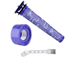 Kit de substituição pré-filtro hepa pós-filtro para dyson v7 v8