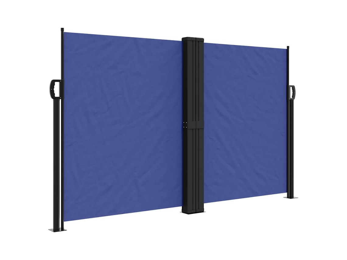 Maison Exclusive - Toldo Lateral Retráctil Azul 140x600 Cm