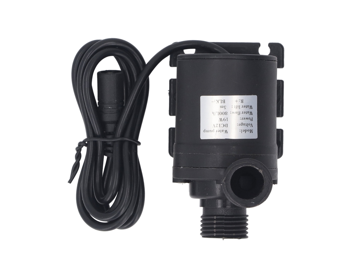2026velora-bomba Submersível 5m 200gph 800l/h Silenciosa Para Fonte Hidroponia Poço Aquário Dc6-12v 20mm