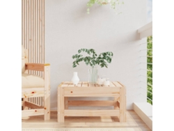Reposapiés de jardín de madera maciza de pino Wsd58105 Lovely Home