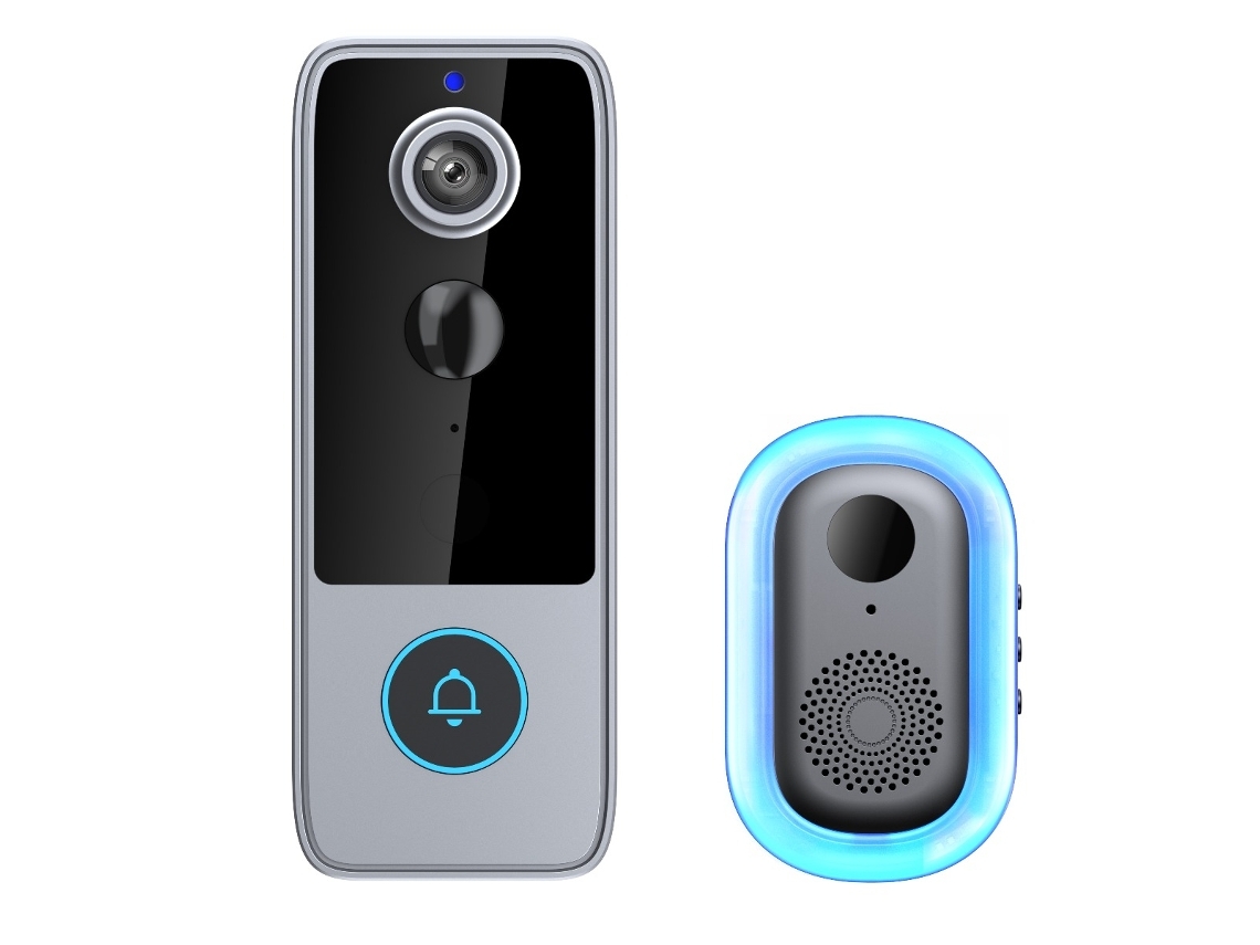 Videoportero Inalámbrico Hd Inteligente Con Tarjeta Tf De 32 Gb, Monitoreo Remoto Y Audio Bidireccional Brilvibera (m21)_ptg
