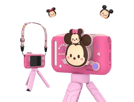 Cámara compacta para Niños Camara de Dibujos Animados 3.5 In.32 Gb Rosa