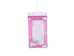 Funda transparente impermeable para teléfonos móviles con pantalla táctil.