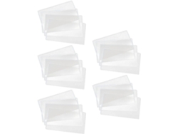 Besportble Paquete De Almacenamiento De Billetes De Pvc Blanco Amosfun Y Billetes Y Dinero 20,00 X 11,90 X ...