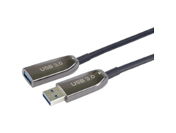 Cable De Extensión Usb 3.0 Premiumcord Aoc 30 M Superspeed 5 Gbit/s Fibra De Vidrio