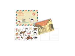 Jogo de Mesa EGMONT TOYS Post Cards With Stickers (3 Anos)