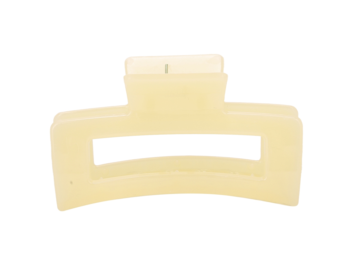 Pinza De Pelo De Garra Antideslizante Herramienta De Peinado Para Pelo Grueso Fino Rizado Liso Color Beige