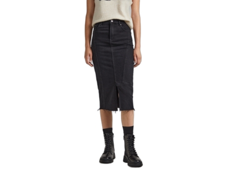 Falda de Mujer PEPE JEANS Vaquera Piper Mezclilla Azul (M)