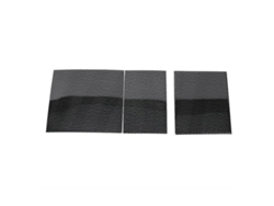 Protector de panel central Modelo 3 2024 Kit de fibra de carbono ABS Sobre