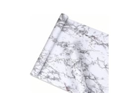 2026-papel Pintado De Mármol Autoadhesivo Peel And Stick Para Decoración De Salón, Cocina Y Hogar Blanco