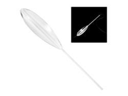 Danu26-5pcs Bombardas Sumergibles Para Pesca Con Mosca Spinning Flotadores Plásticos Transparentes 5g/10g/15g/20g