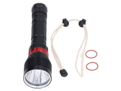 Linterna Led De Buceo Profesional 5000 Lúmenes, Resistente Al Agua Ipx8, Portátil, Sumergible Hasta