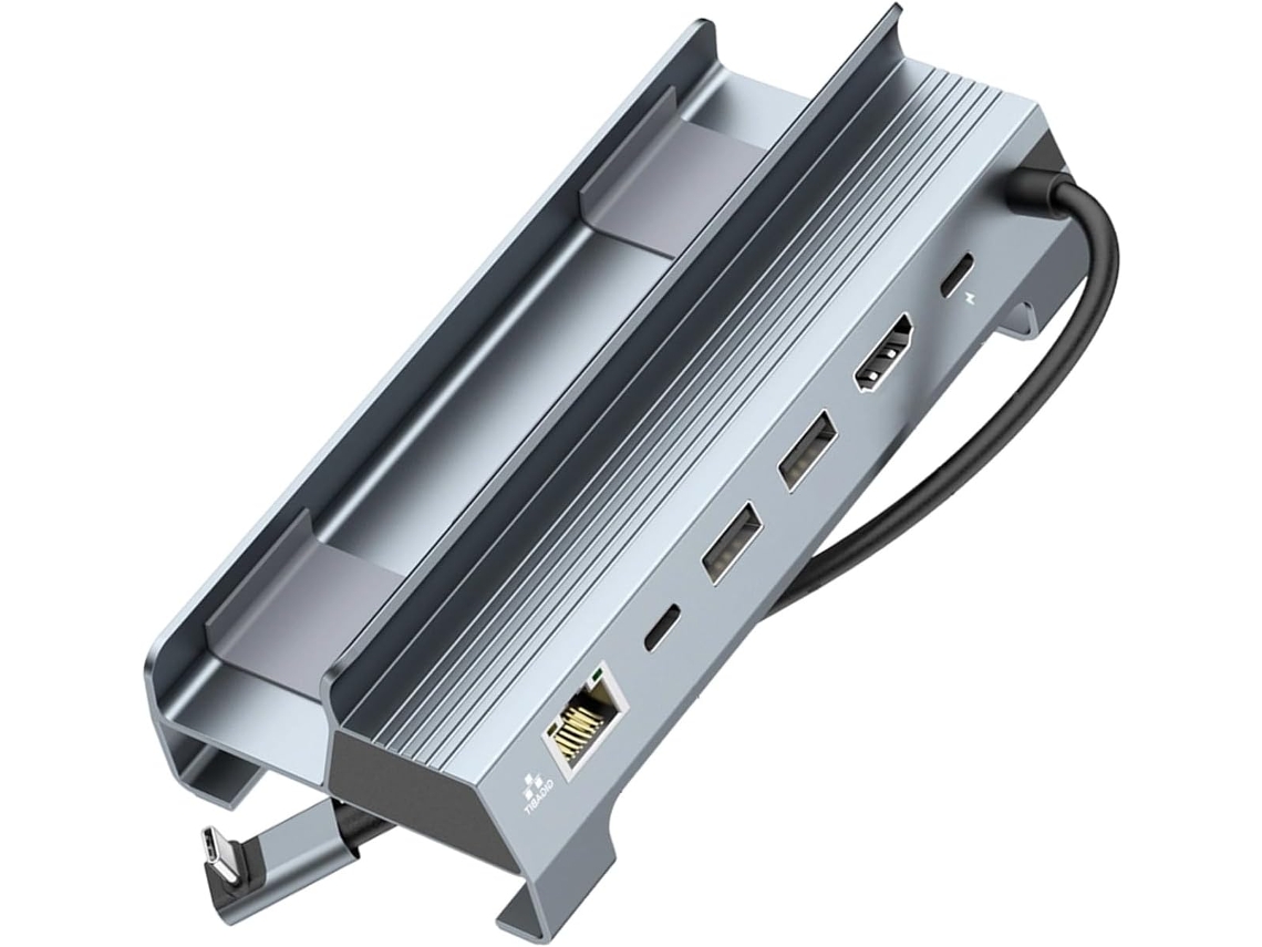 Concentradores Usb-c De Aluminio De 3 Puertos 4k 120hz Con Gigabit Ethernet Para Juegos Y Uso De Oficina.