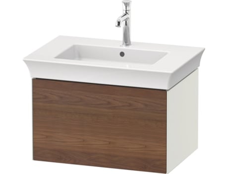 DURAVIT Tulip blanco, mueble de baño montado en la pared, ancho 684 x profundidad 458mm, con 1 extractor, con tecnología de punta, WT42410