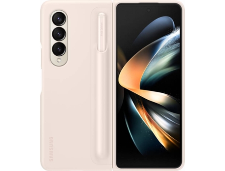 Funda SAMSUNG Samsung Z Fold 4 con Soporte Pen Bege