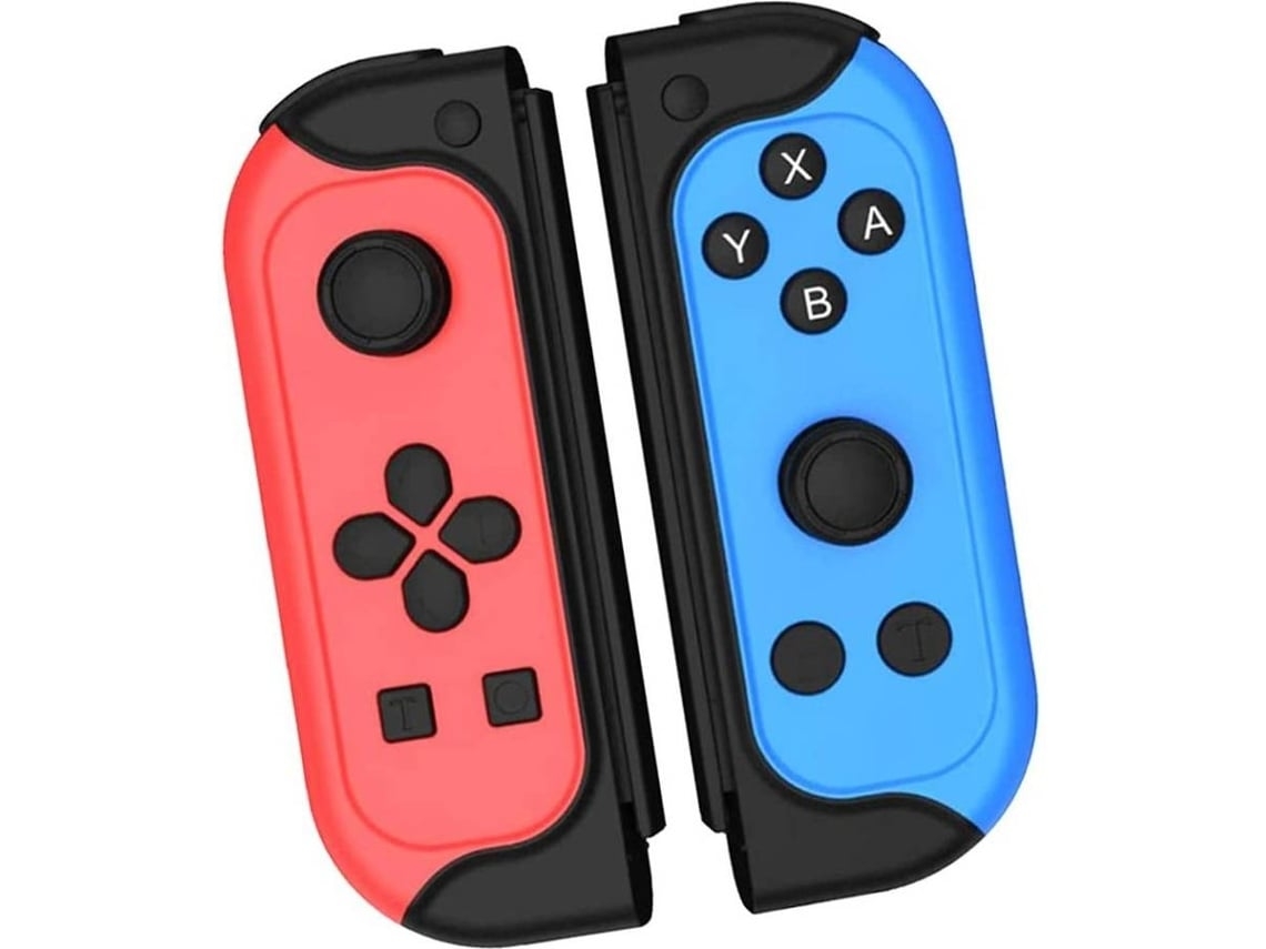 Controlador para interruptor, controlador 2er-Set, Bluetooth inalámbrico Controlador de repuesto inalámbrico Gamepad Joypad Interruptor de j