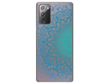 Carcasa Samsung Galaxy Note 20 TUMUNDOSMARTPHONE Dibujos Transparente Multicolor