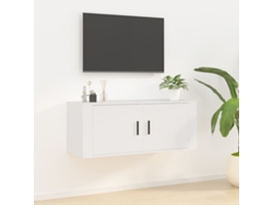 Estantería/Mueble de TV de Pared 100X34,5X40 Cm Blanco