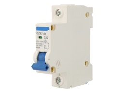 Disjuntor Miniatura 1 Polo 230vac Dz47‑63 32a Chave De Interrupção Mcb