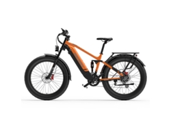 Bicicleta de montaña eléctrica Dukawey Silvertip8 de 1000 W y 26 pulgadas con batería de 52 V y 20 Ah.