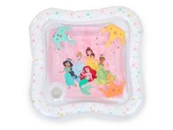 Colchoneta de agua inflable Disney Baby Princesses, para juegos sensoriales y de estimulación, desde el nacimiento, fácil de limpiar, Bright Starts
