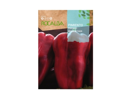 ROCALBA Pimenta Quadrada Grossa 1G Pacote 5 Envelopes
