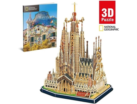 Puzzle 3D Sagrada Familia (Edad Minima: 8 años - 184 piezas)