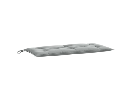 Cojín De Banco De Jardín VIDAXL Gris Tela (100x50x7 cm)