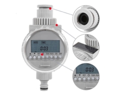 Programador De Riego Con Valvula De Pelota Sin Presion, Compatible Con Sensor De Lluvia, Control Automatico Y Manual