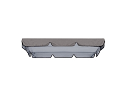 Cubierta superior universal para columpio de patio, resistente a la decoloración, a prueba de polvo y viento, para exteriores, con protección solar.