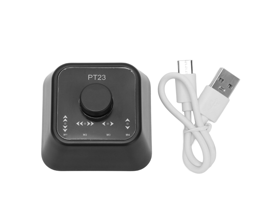 Pedal Virador De Página Sem Fio Programável Com Conexão Bt Carregamento Usb Para Música Computador Telefone
