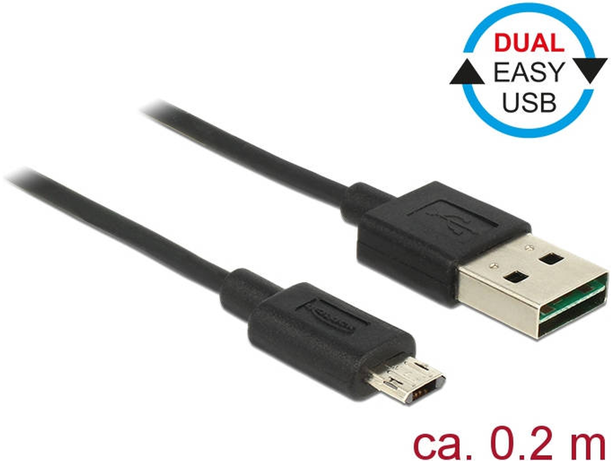 Cable USB DELOCK (USB - USB)