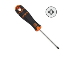 Destornillador bahcofit pozidriv modelo 193 varilla redonda varilla pz pz2-125mm