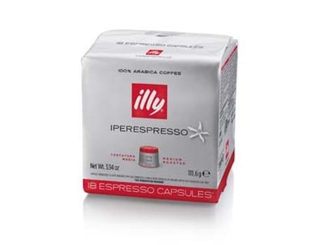 7952ST bolsita y cápsula de café Tueste medio 18 pieza(s) ILLY