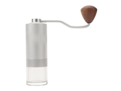 Molinillo De Café Manual Portátil Con Asa, Práctico Para El Hogar, La Oficina, Los Viajes Y Como Regalo. Color Blanco.
