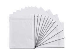 2026-bolsas Herméticas Re Sellables De Mylar Mate Negro Para Almacenamiento De Alimentos 7.5x10cm 100 Unidades
