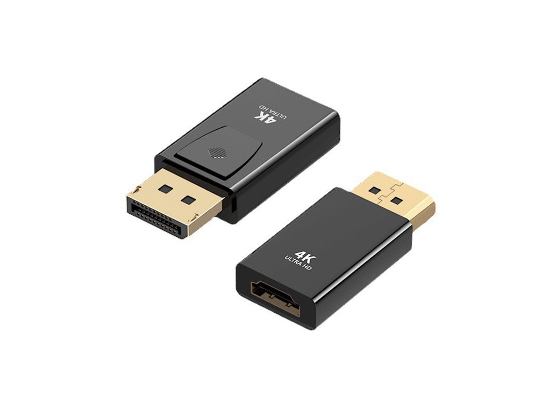 Cable Adaptador Dp A Hdmi 4k, Transmisión Estable, Para Monitores Y Proyectores.