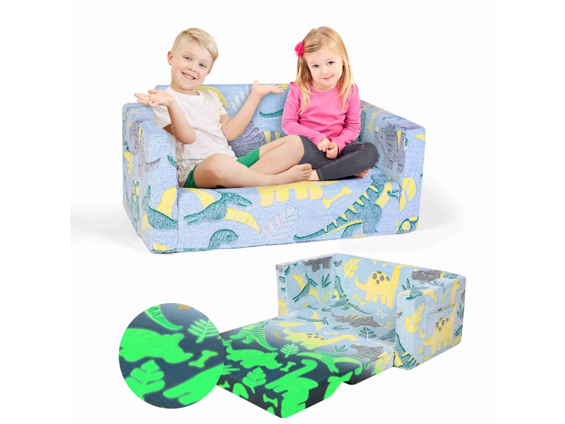 Sofá infantil plegable (comodidad ergonómica con bolsillo lateral)
