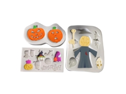 Molde De Silicona Para Caramelos De Halloween Y Horneado Diy Herramientas Artesanales