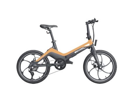 Bicicleta Eléctrica BEHUMAX E-Urban 790 Amarillo (Autonomía: 35 Km - Velocidad Máx: 25 Km/h)