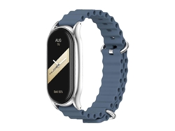 Pulsera de silicona transpirable Mijobs Plus para Xiaomi Mi Band 8, con diseño náutico.
