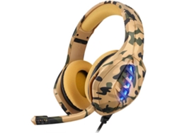 Auriculares INTERSTELLAR RBG144 (On Ear - Micrófono - Amarillo)