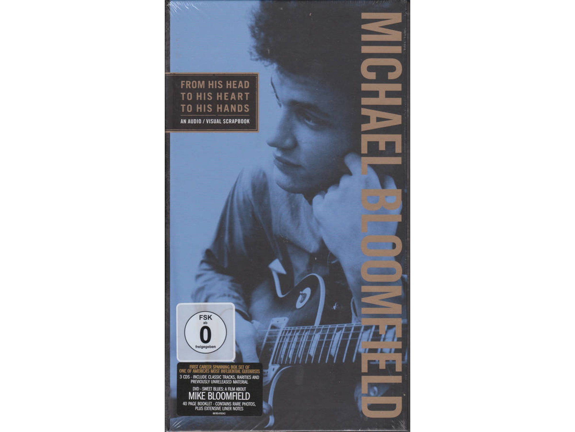 Box Set CD + DVD Mike Bloomfield - From His Head To His Heart To His Hands