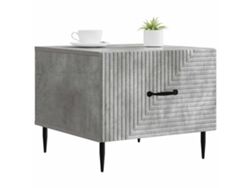 Maison Exclusive - Mesa De Café Gris Hormigón 49 X 50 X 40 Cm Madera De Ingeniería
