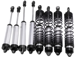 Kit de amortiguadores de aluminio SFUSHOS para coches RC