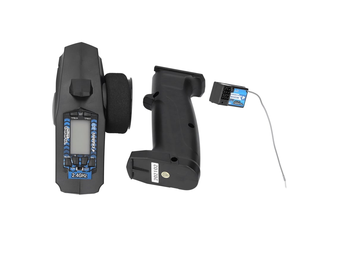 Mando A Distancia Rc P32 91803g-c 2.4g 4 Canales Para Coche Y Barco Con Pantalla Lcd